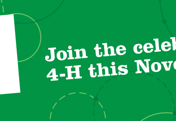 Time to Show Your 4-H Colours – National Celebration Across Canada!