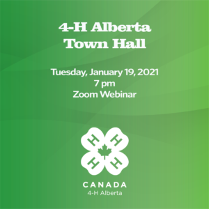 4-H Alberta Virtual Town Hall