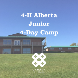 4-H Alberta Junior Camp (4-day)