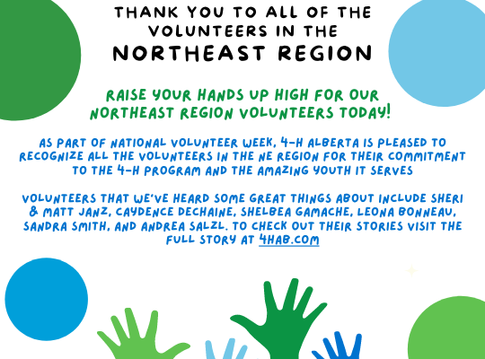 NE Region Volunteer Week