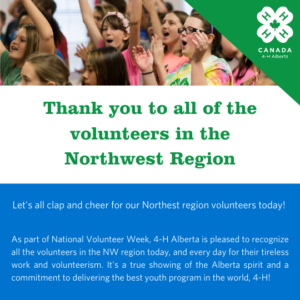 NW Region Volunteer Week