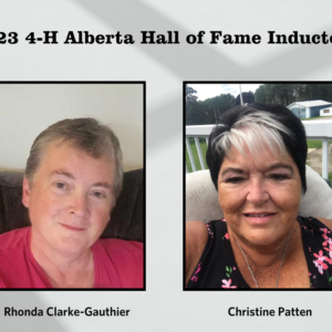 2023 4-H Alberta Hall of Fame Inductees Announced