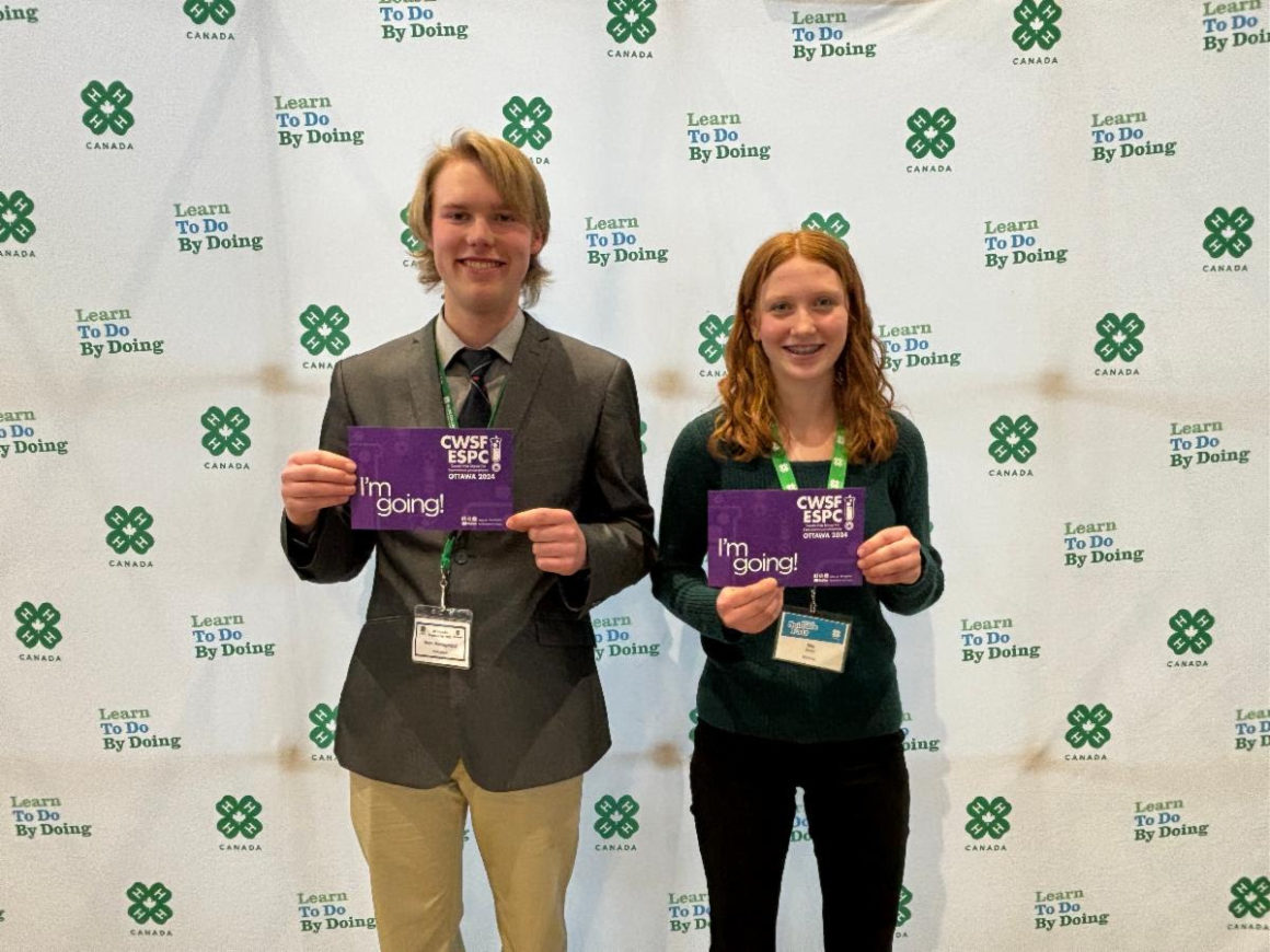 4-H Canada Youth Innovators Blaze Trail to the  Canada-Wide Science Fair
